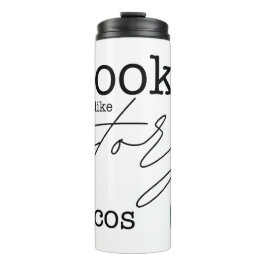 Boeken zijn als verhaaltaco's thermosbeker