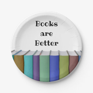 Boeken zijn beter papieren bordje
