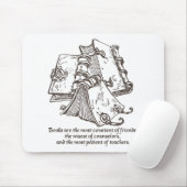 Boeken zijn constant muismat (Met muis)