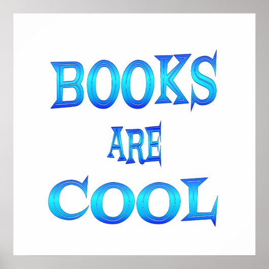 Boeken zijn cool - Vanaf $ 11,80 Poster (Voorkant)