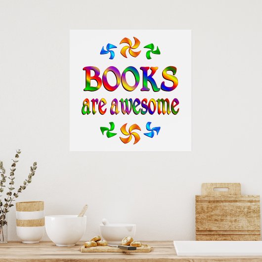 Boeken zijn Geweldige Poster (Keuken)