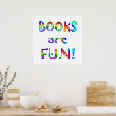 Boeken zijn gratis - Vanaf $ 11,80 Poster (Keuken)