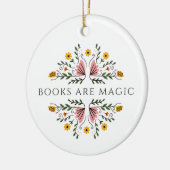 Boeken Zijn Magie Keramisch Ornament (Links)