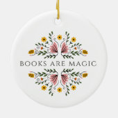 Boeken Zijn Magie Keramisch Ornament (Achterkant)