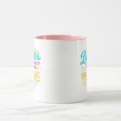 “Boeken zijn Magie” Quote & Glitters Mok (Midden)