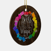 Boeken zijn Magisch Keramisch Ornament (Rechts)