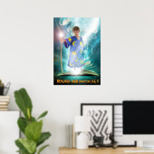 Boeken zijn Magisch poster (Thuiskantoor)