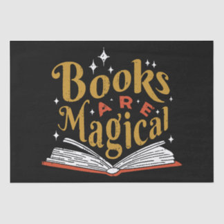 boeken zijn magisch tissuepapier