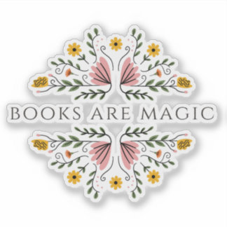 Boeken zijn Magische Sticker