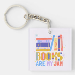 Boeken zijn mijn favoriet sleutelhanger met handle