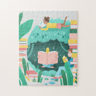 Boeken zijn mijn favoriete plek legpuzzel