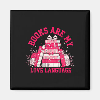 Boeken zijn mijn liefdestaal - Valentijn boekliefh Magneet