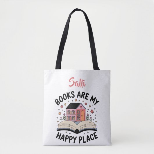 Boeken zijn mijn persoonlijke plek tote bag (Voorkant)