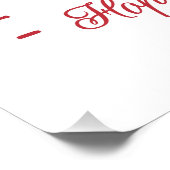 Boeken zijn mijn valentijn hopeloos romantisch perfect poster (Hoek)