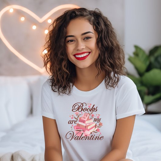 Boeken zijn mijn Valentijn T-shirt