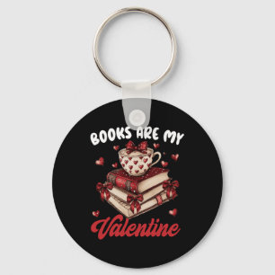 Boeken zijn mijn Valentijnsdag grappige citaat voo Sleutelhanger