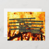 Boeken zijn wapens briefkaart (Voorkant / Achterkant)