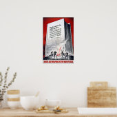 Boeken zijn wapens poster (Keuken)