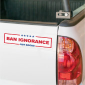Boeken zonder verboden bumpersticker (Op Truck)