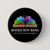 Boeken zonder verboden, LGBTQ+ Pin Button (Voorkant)
