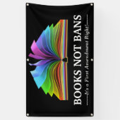 Boeken zonder verboden, LGBTQ+ Spandoek (Verticaal)