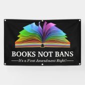 Boeken zonder verboden, LGBTQ+ Spandoek (Horizontaal)