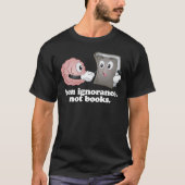 Boeken zonder verboden t-shirt (Voorkant)