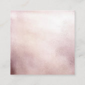 Boekenaanvraag Boek Boek Boho Pink Baby shower Informatiekaartje (Achterkant)