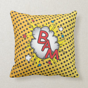 Boekenbang, bam Pillow Kussen