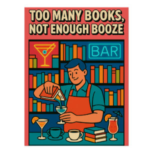 Boekenbar grappige meme quotes perfect poster