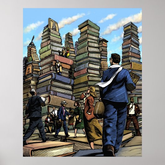 Boekenbeurs Poster (Voorkant)