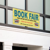 Boekenbeurs Spandoek (Buitenkant Gebouw)