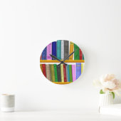 boekenbibliotheek lezen ronde klok (Huis)