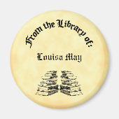  Boekenbibliotheek van Custom Magnet (Voorkant)