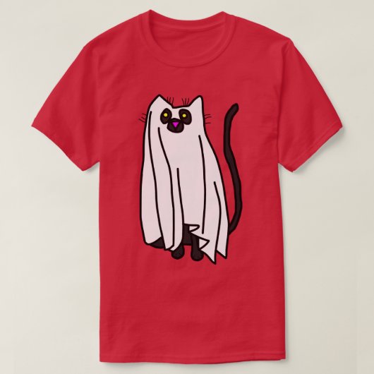 Boekenblad Halloween Kat T-shirt (Design voorkant)