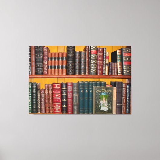 boekenboekenboekwinkel canvas afdruk (Voorkant)