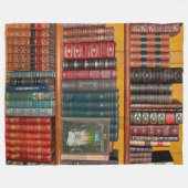 boekenboekenboekwinkel fleece deken (Voorkant (Horizontaal))