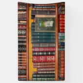 boekenboekenboekwinkel spandoek (Verticaal)