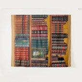 boekenboekenboekwinkel wandkleed (Voorkant (horizontaal))