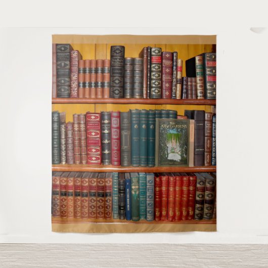boekenboekenboekwinkel wandkleed (Voorkant)