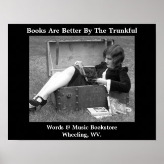 boekenboekwinkel weit west virginia poster