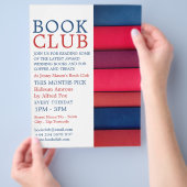 Boekenclub Adverteren Flyer (Hand)