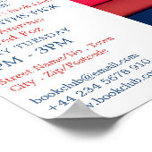 Boekenclub Adverteren Poster (Hoek)