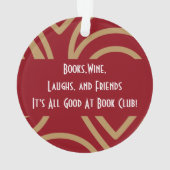 Boekenclub / Boekgroep - Het is allemaal goed mode Ornament (achterkant)