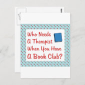 boekenclub briefkaart (Voorkant / Achterkant)