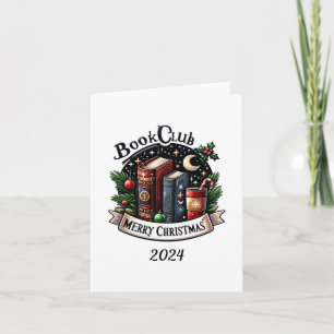 Boekenclub Kerstmis Notitiekaartje