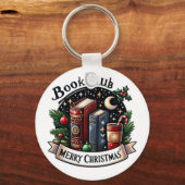 Boekenclub Kerstmis Sleutelhanger (Achterkant)
