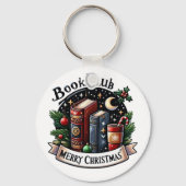 Boekenclub Kerstmis Sleutelhanger (Voorkant)