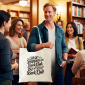 Boekenclub Leesgroep Boekenliefhebbers Boekachtig Tote Bag