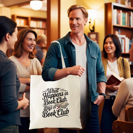 Boekenclub Leesgroep Boekenliefhebbers Boekachtig Tote Bag